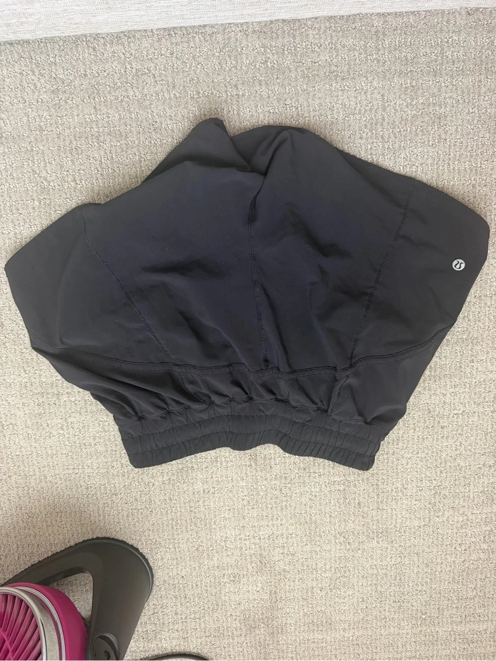 lululemon athletica Black Layered Athletic Shorts